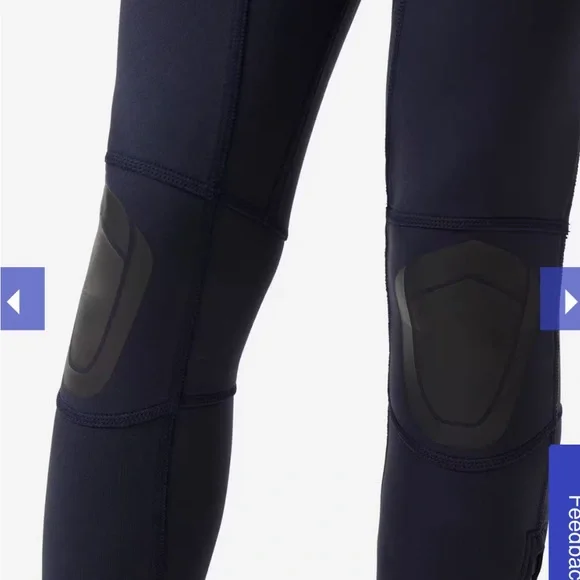 Decathlon Olian Kids' Blue Wetsuit 2mm NWOT 8y - Picture 3 of 12